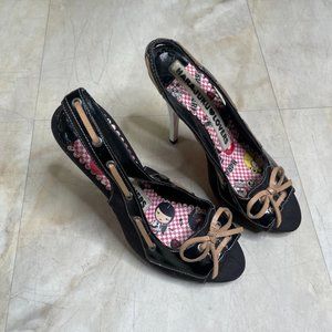 Black Vintage Harajuku Lovers Pumps
